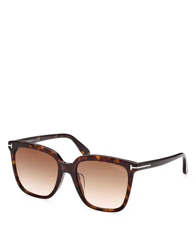 TOM FORD BUTTERFLY SUNGLASSES, 55MM