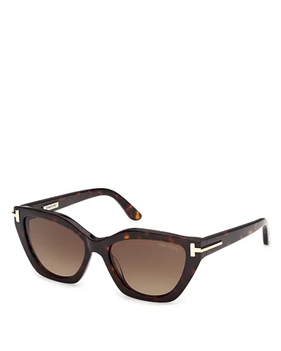 TOM FORD BUTTERFLY SUNGLASSES, 55MM