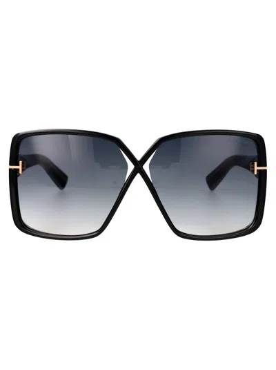 TOM FORD TOM FORD BUTTERFLY SUNGLASSES FT1117 01 B