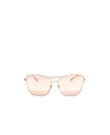 Tom Ford Butterfly Sunglasses In Nude