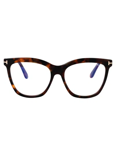 Tom Ford Avana Scura Acetate Optical Glasses In Black