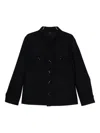 Tom Ford Button-up Cashmere Overshirt In Blue