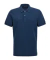 Tom Ford Button-up Cotton Polo Shirt In Blue