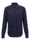 Tom Ford Collared Shirt With Front Pocket And Long Sleeves