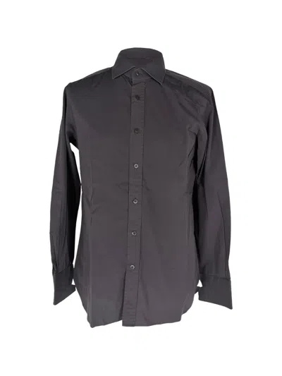 Pre-owned Tom Ford Button-down Shirt In 灰色