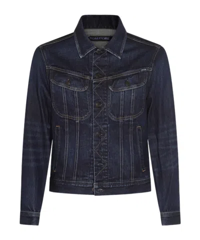 TOM FORD TOM FORD BUTTONED DENIM JACKET