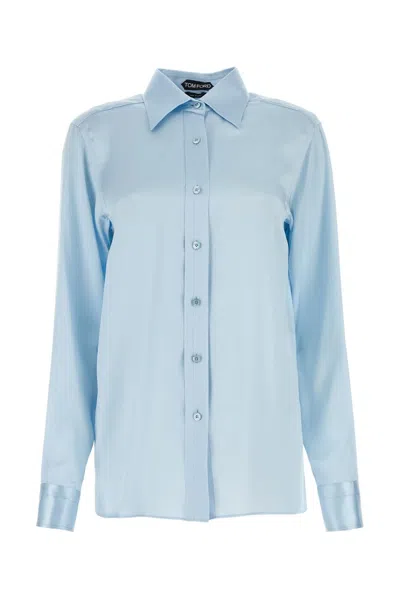 Tom Ford Buttoned Long In Blue