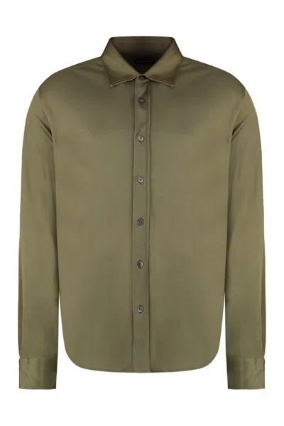 Tom Ford Buttoned Long In Green