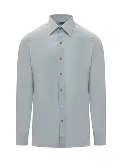 Tom Ford Buttoned Long In Grey
