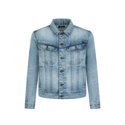 Tom Ford Button-fastening Denim Jacket In Blue