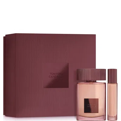 Tom Ford Café Rose Eau De Parfum Set In White