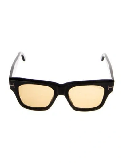 Pre-owned Tom Ford Caine-02 Wayfarer Sunglasses In Black