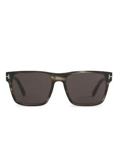 Tom Ford Calder Sunglasses In Brown
