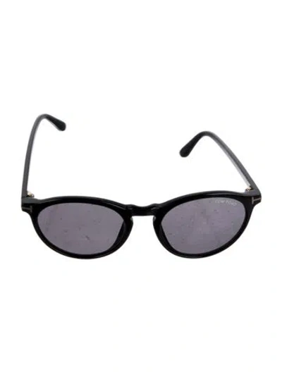 Pre-owned Tom Ford Callum Wayfarer Sunglasses In Black