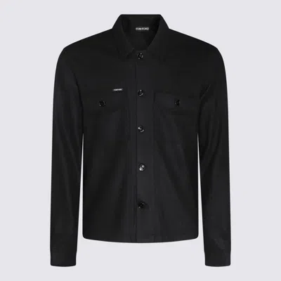 Tom Ford Camicie Nero In Black