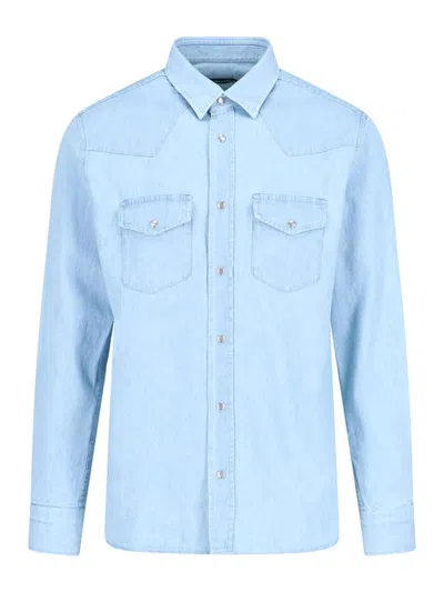 TOM FORD WESTERN SHIRT IN DENIM