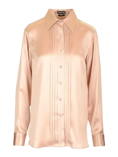 Tom Ford Camisa - Rosado In Pink