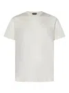 Tom Ford Viscose Coton Jersey Short Sleeve T-shirt In Neutral