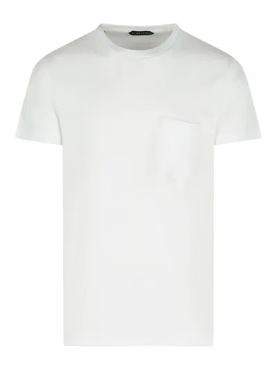 Tom Ford White Cotton T-shirts