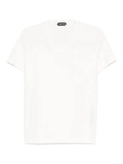 Tom Ford Cotton T-shirt In Pink