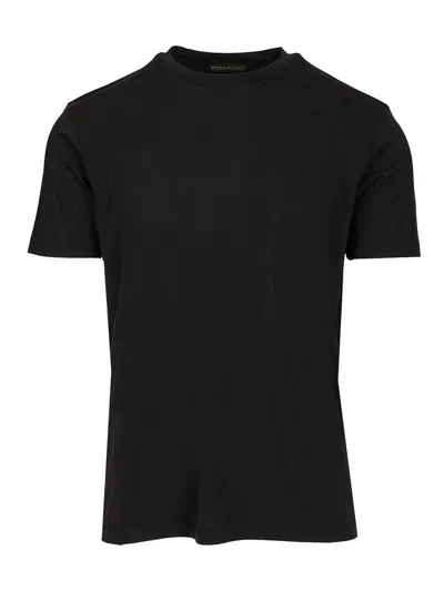 Tom Ford Camiseta - Negro In Black