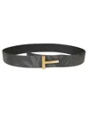 TOM FORD TOM FORD CAMOUFLAGE PRINTED T ICON BELT