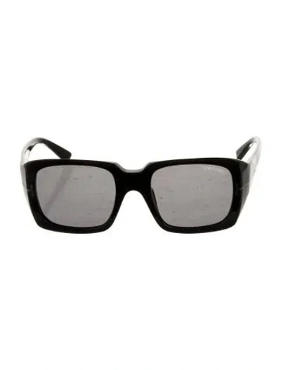 Pre-owned Tom Ford Campbell Square Sunglasses In Black