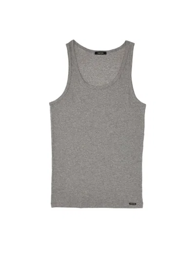 TOM FORD TOM FORD TANK TOP WITH LOGO