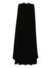 Tom Ford Cape Design Dress In Black