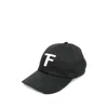 Tom Ford Black Baseball Cap With Logo Embroidery On The Front And Logo Lettering On The Rear In Cotton Man In Black