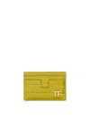 Tom Ford Card Holder With Logo In Brown