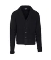 Tom Ford Shawl Collar Sweater Front Pockets