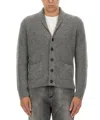 Tom Ford Cardigan In Gray