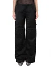 Tom Ford Cargo Pants With Concealed Zipper Closure In Black