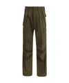 Tom Ford Pleated Cargo Pants In Green