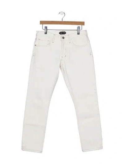 Pre-owned Tom Ford Cargo Pants In White