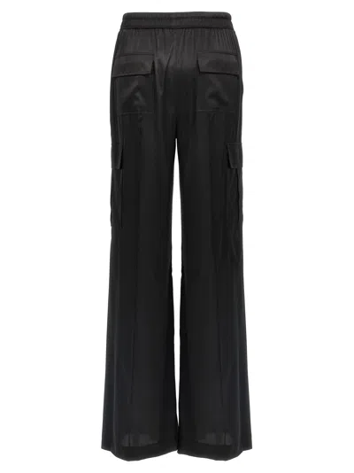 Tom Ford Cargo Silk Pants In Black