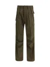 Tom Ford Pleated Cargo Pants In Green