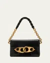 Tom Ford Carine Medium Leather Chain Shoulder Bag In Black
