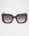 Tom Ford Carla 02 Sonnenbrille In Shiny Black