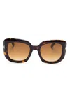 Tom Ford Carla 02 Sunglasses In Brown