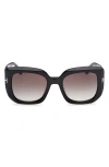 Tom Ford Carla 52mm Square Sunglasses