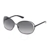 Tom Ford Carla Smoke Greadient Oval Ladies Sunglasses Ft0157 08b 66