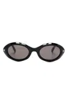 Tom Ford Carmen Sunglasses In Black