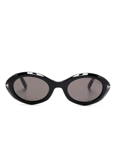 Tom Ford Carmen Sunglasses In Black