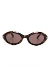 Tom Ford Carmen Sunglasses In Brown