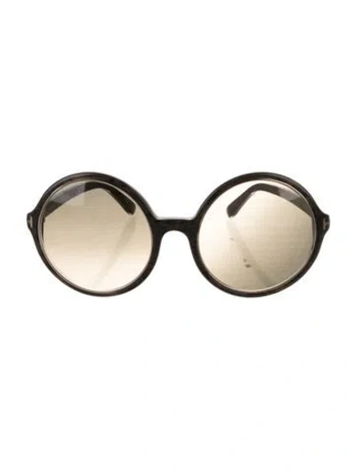 Pre-owned Tom Ford Carrie Round Sunglasses In Multi