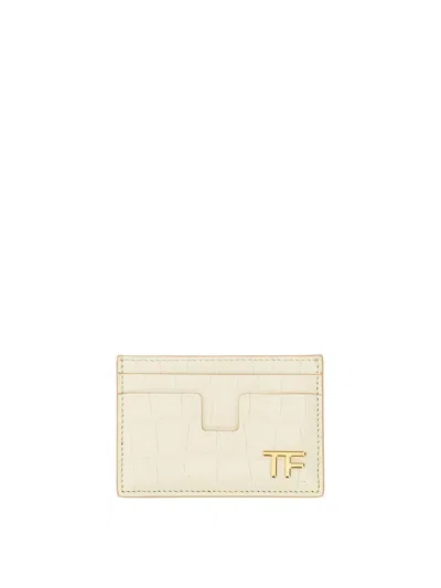 TOM FORD CARD HOLDER WITH LOGO