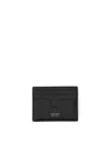 Tom Ford Leather Card Holder In Black