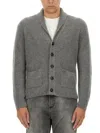 Tom Ford Cardigan In Gray